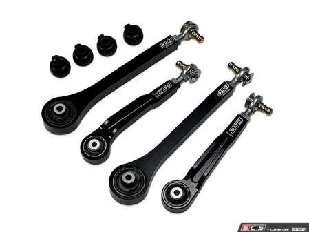 ES#4476470 - 034-401-1007 - Density Line Adjustable Upper Control Arm Kit - Replaces the fixed-length factory front upper control arms to allow for precise, independent camber adjustments. - 034Motorsport - Audi