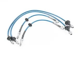 Turner Motorsport Stainless Steel Brake Lines - Complete Kit 