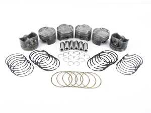 ES#4414298 - 197879807 - MAHLE Forged Piston Kit 84mm - S55 - 3.0L - Forged, 2618. Phosphate + Grafal + Hard Anodized top ring groove - Mahle Motorsports - BMW