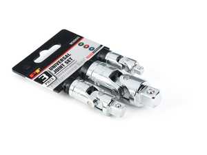 ES#3613138 - WLMW30933 - 3- Piece Universal Joint Set - Great when a little angle is needed. - Performance Tool - Audi BMW Volkswagen Mercedes Benz MINI Porsche