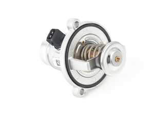 ES#205475 - 11537586885 - Thermostat - 105C - Includes housing and sealing o-ring - Genuine BMW - BMW