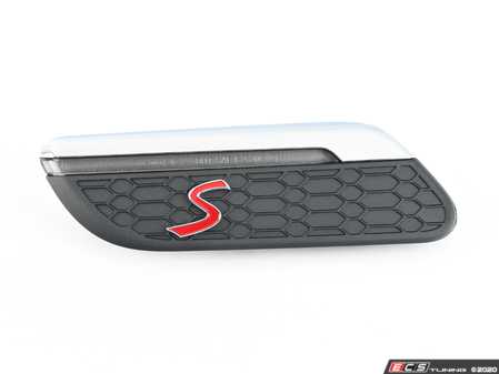 ES#4375286 - 63179879004 - S Side Turn Signal Newer Design - Right - Add some S flare to the side scuttle, chrome top - Genuine MINI - MINI