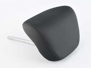 ES#3110241 - 52207347554 - Leather Headrest - Outer - Black - Genuine BMW - BMW