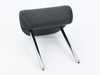 ES#3110241 - 52207347554 - Leather Headrest - Outer - Black - Genuine BMW - BMW