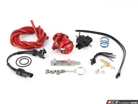 ES#4464292 - FMDV32R-R - VW/Audi MK8/8Y Diverter Valve Kit - *Limited Edition* Red* - LIMITED EDITION version of Forge's upgraded diverter valve! - Forge - Audi Volkswagen