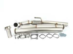 ES#4389219 - ES-VW06-KITB - 3" Stainless Steel Down-Pipe and Hi-Flow Racing Catalytic Converter - (NO LONGER AVAILABLE) - Increase Power and Torque! - XForce - 