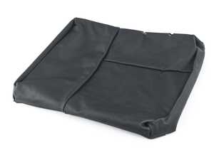 ES#2498538 - 52207247352 - Leather Backrest Cover - Left - Black - Genuine BMW - BMW