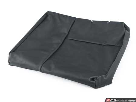 ES#2498538 - 52207247352 - Leather Backrest Cover - Left - Black - Genuine BMW - BMW
