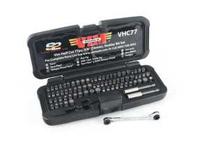 ES#2950868 - VIMVHC77 - 77 Piece Half Cut Stubby Set - S2 steel the strongest hardest drivers available - VIM Tools - Audi BMW Volkswagen Mercedes Benz MINI Porsche