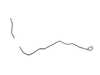 ES#1484614 - 99631428205 - Automatic Transmission Pressure Line - (NO LONGER AVAILABLE) - Includes fittings on each end for a perfect seal - Genuine Porsche - Porsche