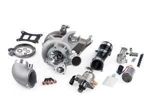 ES#4485235 - T4100003-A - APR DTR6054 Direct Replacement Turbo Kit - With HPFP & LPFP  - Direct turbocharger replacement including a low and high pressure fuel pump upgrade with gains up to 491HP and 425FT-LBS. - APR - Audi Volkswagen