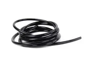Silicone Vacuum Hose - Black - 9 Feet