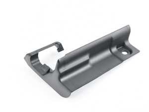 ES#145166 - 52109116935 - Seat rail cover - left - Black, Front position seat rail trim - Genuine BMW - BMW