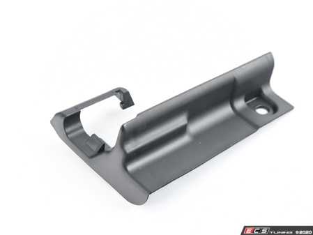 ES#145166 - 52109116935 - Seat rail cover - left - Black, Front position seat rail trim - Genuine BMW - BMW