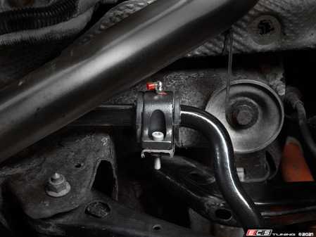 ECS - 000601LA02 - Audi B6/B7 A4/S4 Rear Sway Bar & Bushing Kit - 25mm