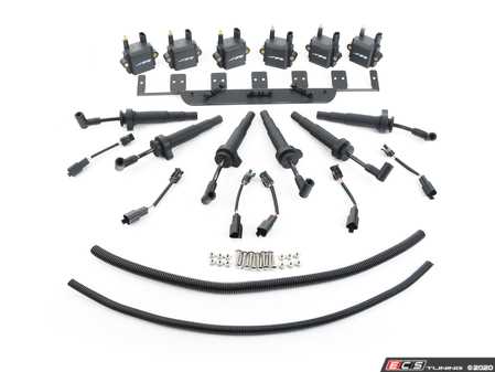 ES#4414218 - 601-0107 - High Performance Ignition Kit - N54 Stock Location - Black Coils - The ultimate BMW ignition coil upgrade! - Precision Raceworks - BMW