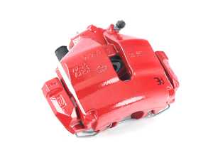 ES#4476258 - 1k0615123M - Front Brake Caliper - Left - Genuine caliper, painted red - Original Equipment - Volkswagen