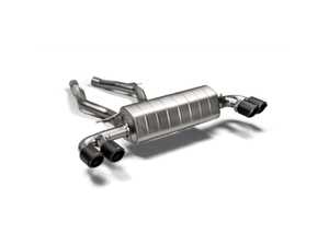 ES#4487571 - S-BM/T/9H - G29 Titanium Exhaust  - Slip on axle-back exhaust featuring carbon fiber tips! - Akrapovic - BMW