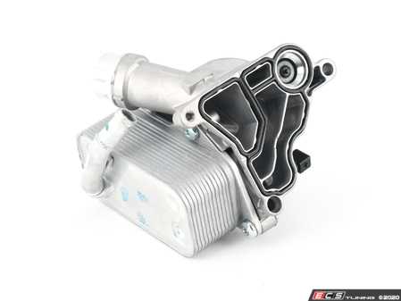 ES#4381868 - 11428683206 - Oil Filter Housing W/sensor & Oil Cooler - Includes oil housing, oil cooler, gasket, and sensor. - Bremmen Parts - BMW