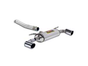 ES#4487644 - 049224 - Performance Rear Exhaust - Non-Valved - Updated Sports Style muffler with a refined exhaust note - Supersprint - BMW