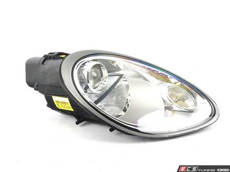 ES#3320855 - 98763116423 - Main Headlight - Right side fitment halogen headlamp - Includes bulbs - Genuine Porsche - Porsche