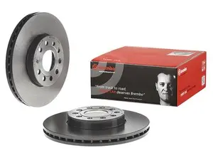 Front UV Coated Brake Rotors - Pair (288x25)