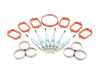 ES#4305397 - 12237807277KT2 - Glow Plug Service Kit  - Includes new intake gaskets and glow plugs - Assembled By ECS - BMW