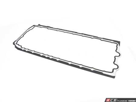 ES#4390988 - 11137600482 - Oil Pan Gasket - Metal/rubber gasket used to stop oil leaks - Elring - BMW