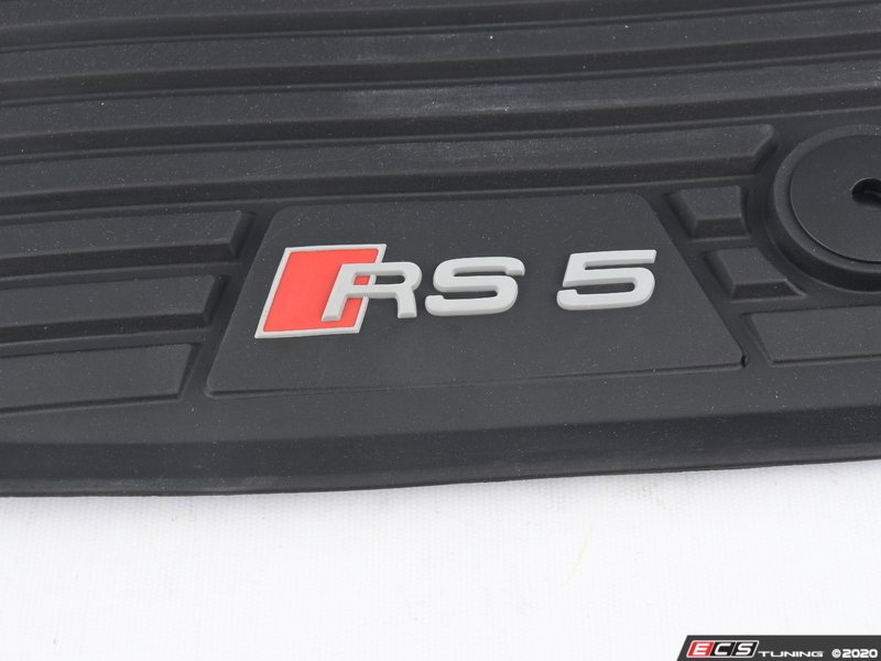 Genuine Volkswagen Audi 8W6061221041 RS5 Rubber Floor Mats Front
