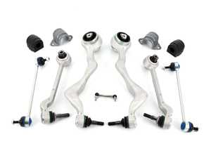 ES#2960924 - 31102283577kt - Front Suspension Refresh Kit - Level 1 - Control arm kit with end links and sway bar bushings for a partial front suspension rebuild - Assembled By ECS - BMW