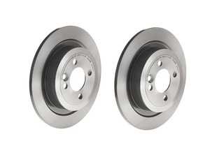 ES#4487824 - 34216784389kt6KT - Rear Brake Rotors - Pair 11.02" (280x10) 08.C307.11 - New brake rotors to restore your stopping power in your MINI. UV coated - Brembo - MINI