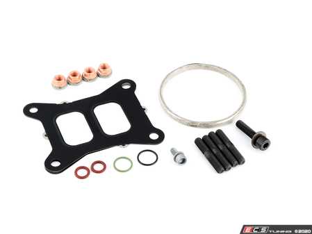 ES#4447199 - N90067202KT3 - Turbocharger Installation Kit  - All hardware & gaskets that you would need to install a new turbocharger - Assembled By ECS - Volkswagen