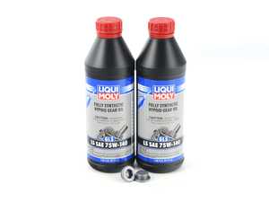 ES#4066747 - F8XDIFFKT4 - Differential Service Kit - All you need in one package for scheduled differential maintenance! With Liqui-Moly Differential fluid - Assembled By ECS - BMW