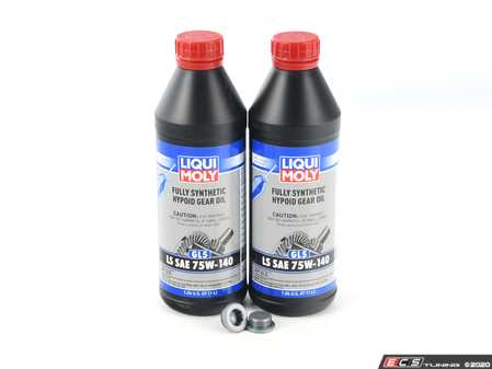 ES#4066747 - F8XDIFFKT4 - Differential Service Kit - All you need in one package for scheduled differential maintenance! With Liqui-Moly Differential fluid - Assembled By ECS - BMW