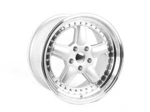 ES#4941090 - ESM005RSL189574K - 18" ESM-005R Wheels - Set Of Four - 18x9.5 ET22 5x120 74.1CB - Silver/Machined Lip - ESM Wheels - BMW