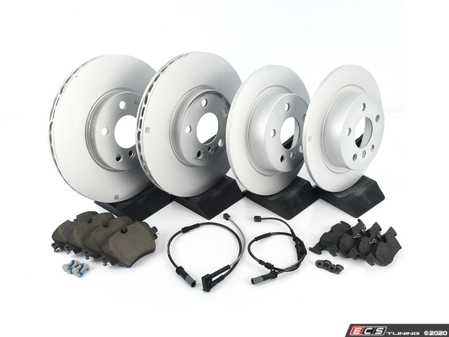 ES#4352195 - 34116799351KT2 - Front & Rear Brake Service Kit  - All you need to replace your brake pads and rotors - Genuine MINI - MINI