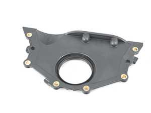 ES#275720 - 03H103151B - Front Crankshaft Sealing Flange - Front plate with crankshaft seal - Genuine Volkswagen Audi - Volkswagen