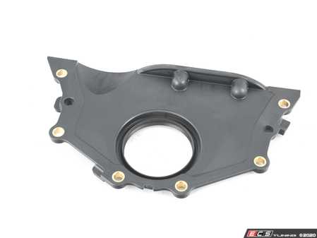 ES#275720 - 03H103151B - Front Crankshaft Sealing Flange - Front plate with crankshaft seal - Genuine Volkswagen Audi - Volkswagen