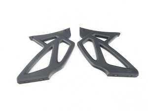 ES#3625850 - BMV2180B - VRS GTS Aluminum Uprights - Black - Upgrade the looks of your race spoiler with lightweight aluminum - Vorsteiner - BMW