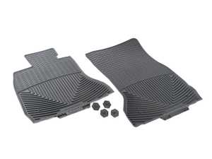ES#2838881 - W135 - F01/02 Front All-Weather Floor Mats - Black - All-weather protection to endure the harshest conditions - WeatherTech - BMW