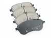 ES#3161547 - EUR1340A - Euro Ceramic Brake Pad Set - Ceramic composite developed to meet low dust & noise requirements. Includes brake pad wear sensors. - Akebono - Mercedes Benz