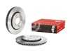ES#4487934 - 7b0615301cKT1 - Front UV Coated Brake Rotors - Pair (302x28) - Features Brembo's special UV paint treatment that guarantees superior corrosion resistance. - Brembo - Volkswagen