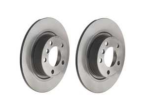 ES#4487950 - 34219811540KT3 - Rear Brake Rotors - Pair 11.65" (296x10) 08.D180.11 - New brake rotors to restore your stopping power in your MINI, UV coated - Brembo - MINI