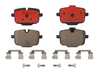 ES#4316824 - 34216867175 - Rear Premium NAO Ceramic Brake Pad Set - Quality low dust ceramic pad from an original equipment supplier - Brembo - BMW