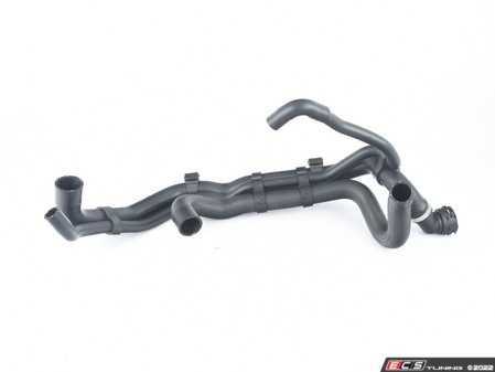 ES#2224960 - 7P6122101M - Radiator Hose - Upper - Includes auxiliary hoses and adapters - Genuine Volkswagen Audi - Volkswagen