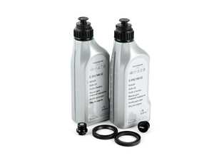 ES#3677577 - g052145s2kt4KT - Rear Differential Service Kit - With ECS Magnetic Drain/Fill Plug - Complete kit with Genuine Audi 75w90 fluid to service your rear differential - Assembled By ECS - Audi
