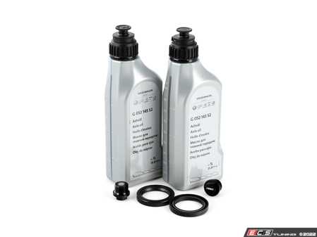ES#3677577 - g052145s2kt4KT - Rear Differential Service Kit - With ECS Magnetic Drain/Fill Plug - Complete kit with Genuine Audi 75w90 fluid to service your rear differential - Assembled By ECS - Audi