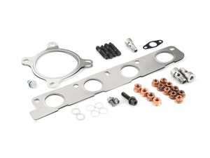 ES#3971055 - 8K0253115HKT5 - Turbocharger Installation Kit - Includes all gaskets and hardware to install a new turbocharger - Assembled By ECS - Audi