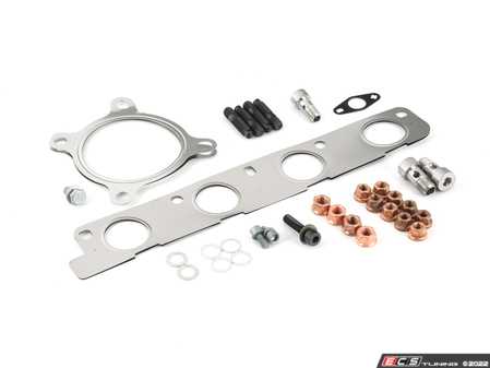 ES#3971055 - 8K0253115HKT5 - Turbocharger Installation Kit - Includes all gaskets and hardware to install a new turbocharger - Assembled By ECS - Audi