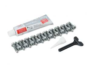 ES#3979073 - n90735604kt1KT - Oil Pan Installation Kit  - All the hardware needed for a smooth oil pan replacement - Assembled By ECS - Audi Volkswagen